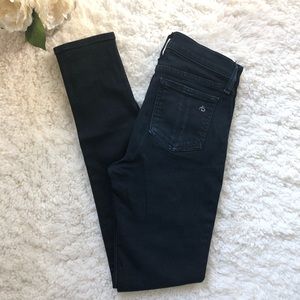 Rag & Bone High Rise Skinny Jeans